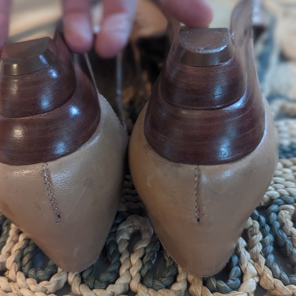 Vintage Mini Wedge Heel Sandals - Picture 6 of 11